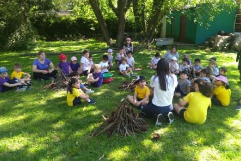 Pre campamentos en Nivel Inicial